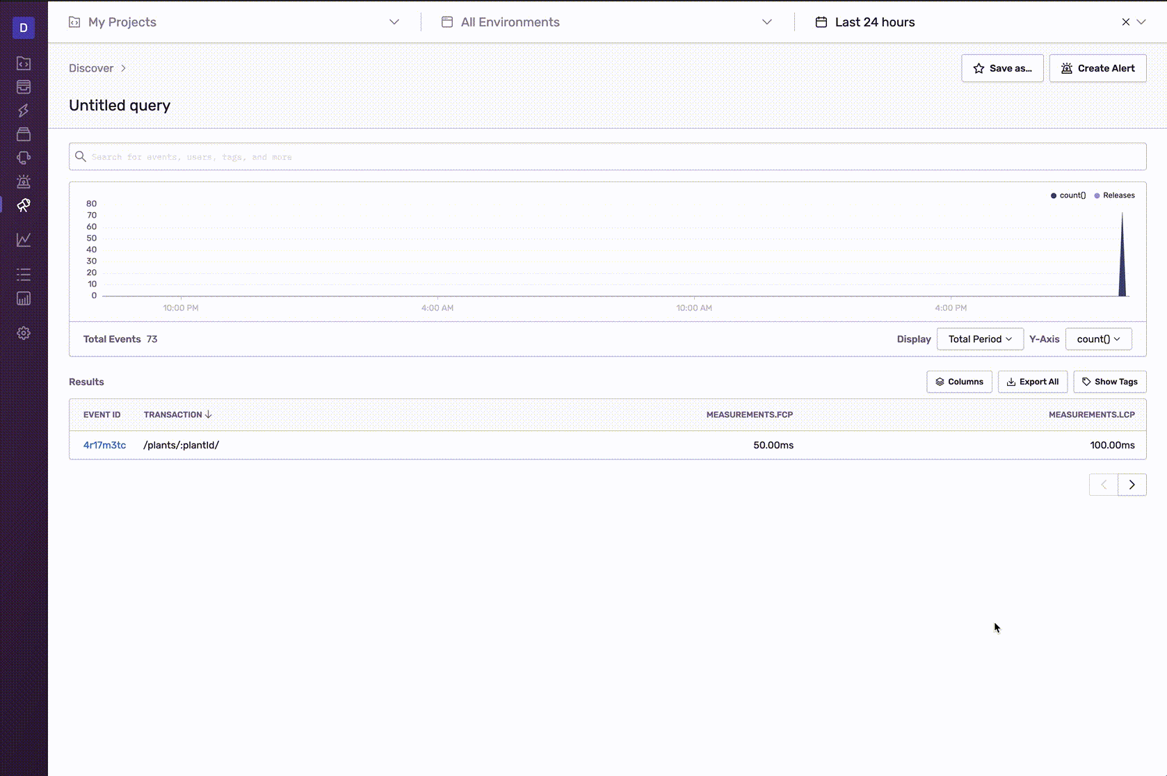 Adding an equation in discover